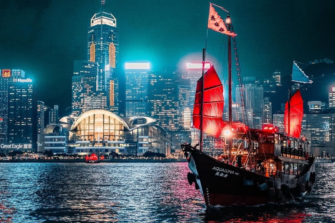 hong kong aqualuna night cruise