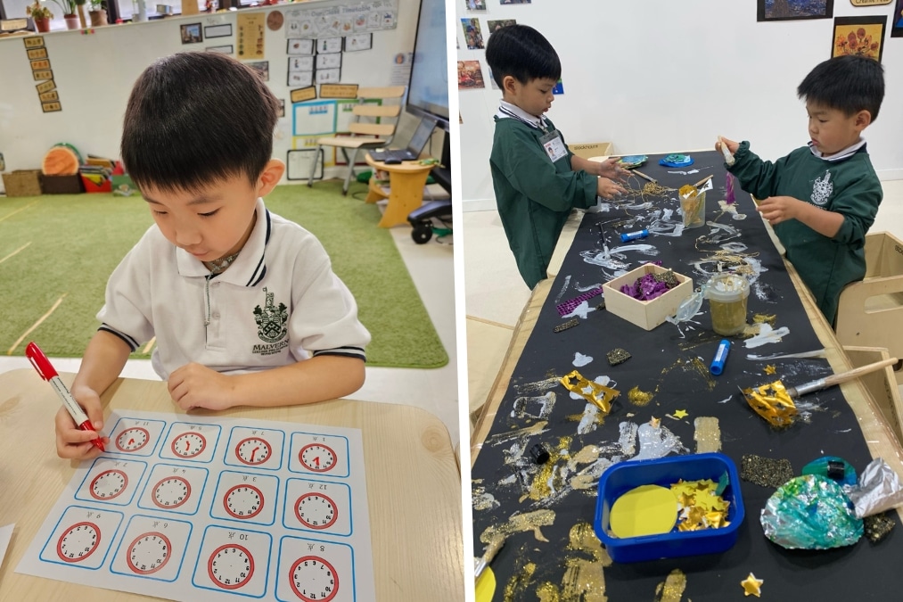 malvern college pre-school hong kong students