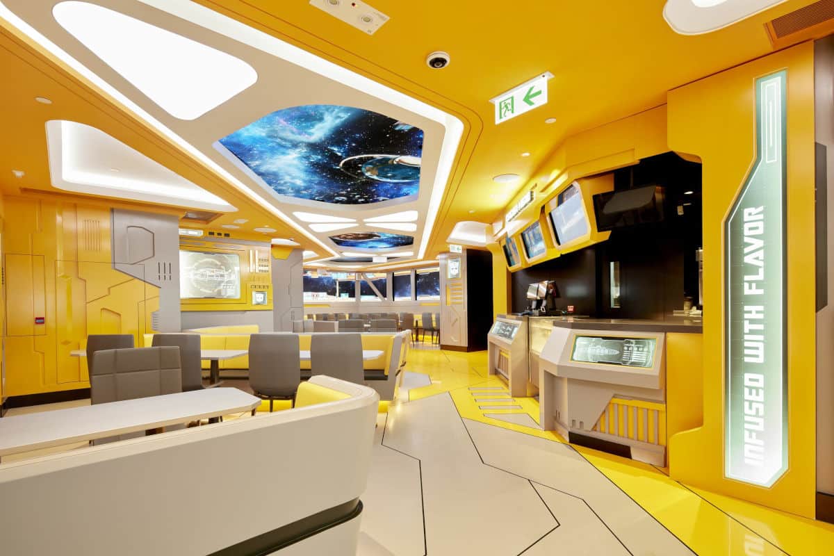 interior of transformers the ark restaurant in causeway bay